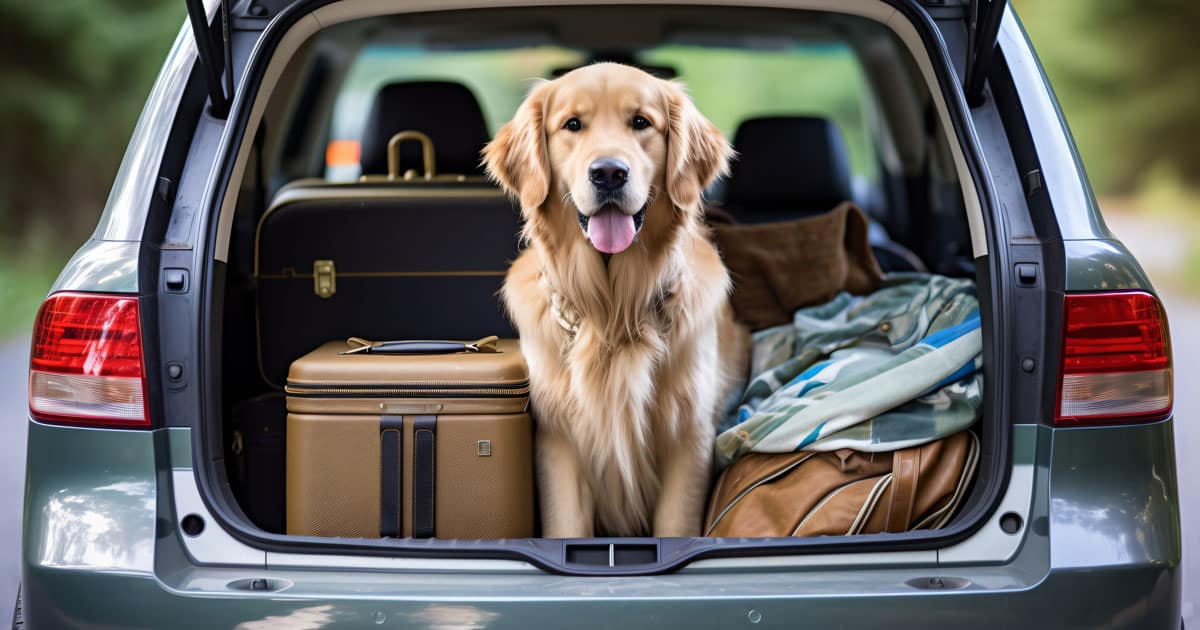 viaggiare col cane. auto