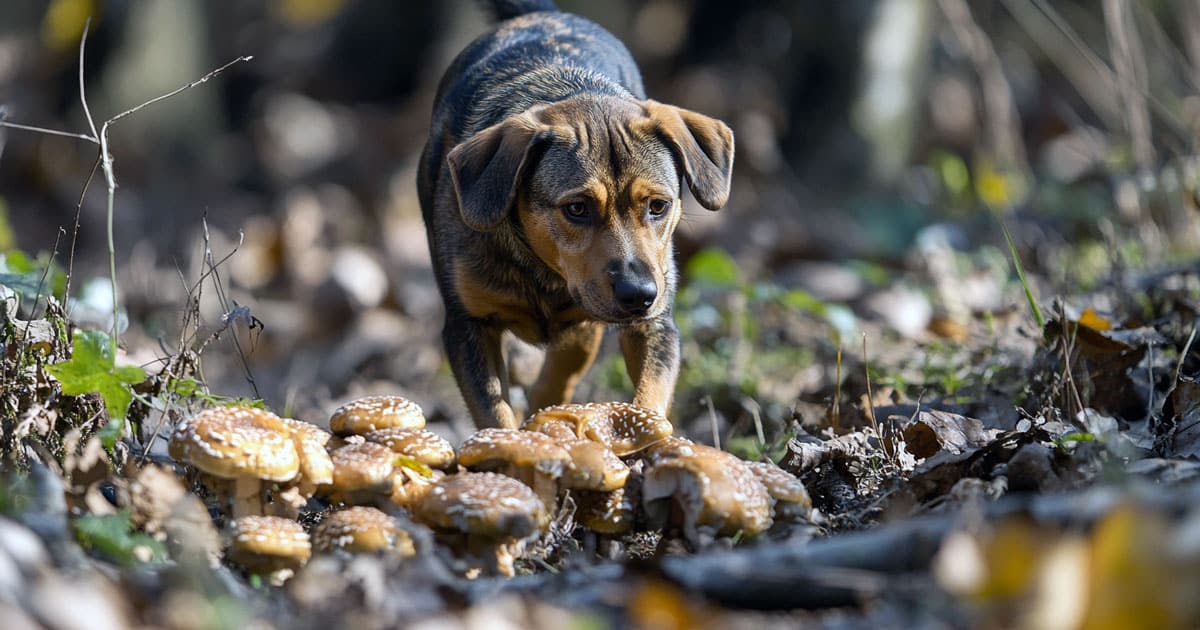 Funghi velenosi e cani