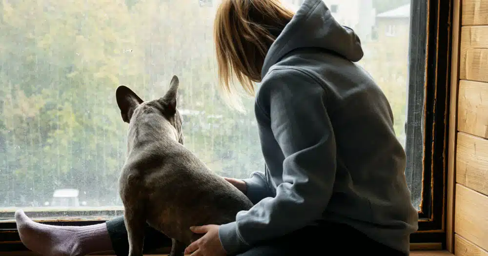 Allerta meteo: cosa fare in casa con il cane