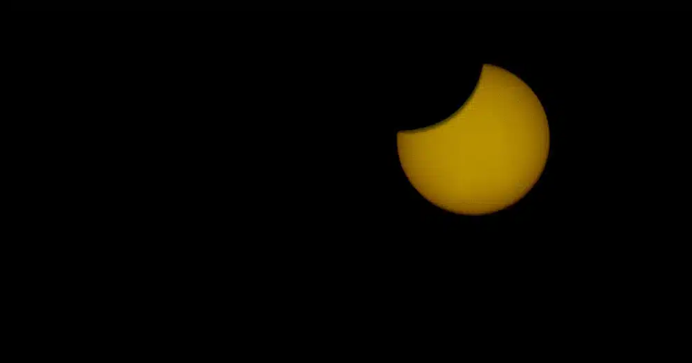 eclissi solare parziale