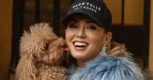 elena barolo e il suo barboncino Whisky