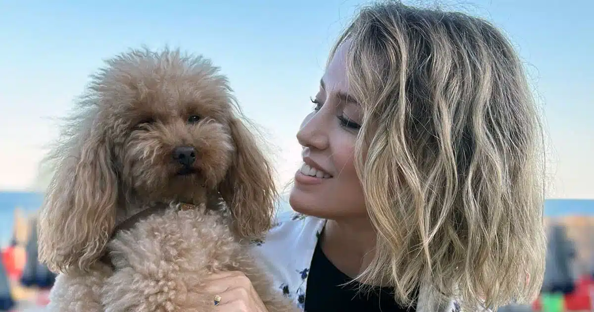 elena barolo e il suo barboncino Whisky