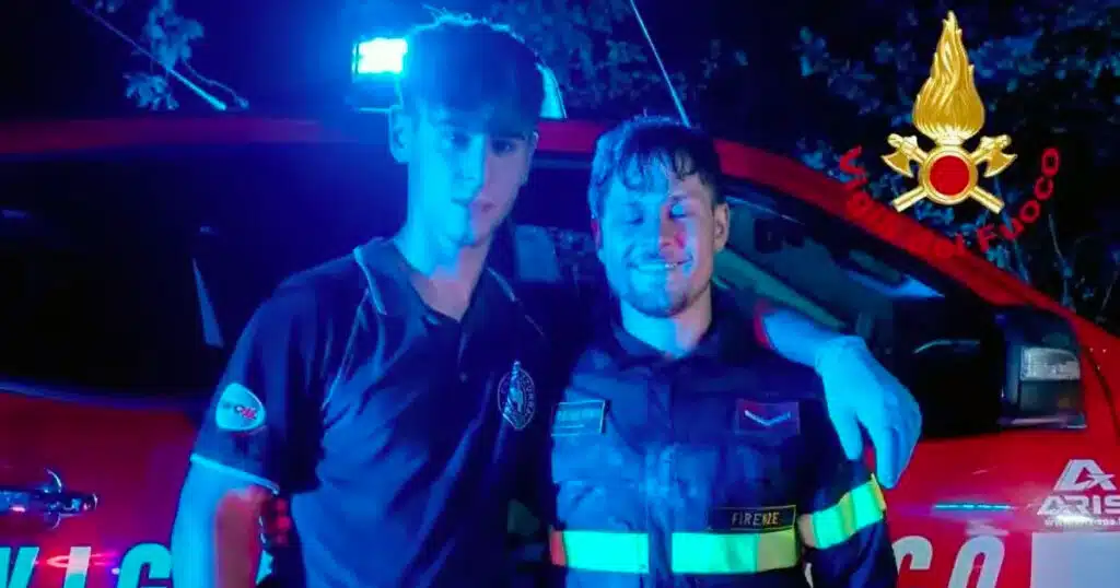 anziano caduto nell'arno salvato dall'abbaiare del cane