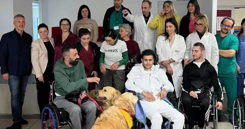 pet therapy all'ospedale di cannizzaro