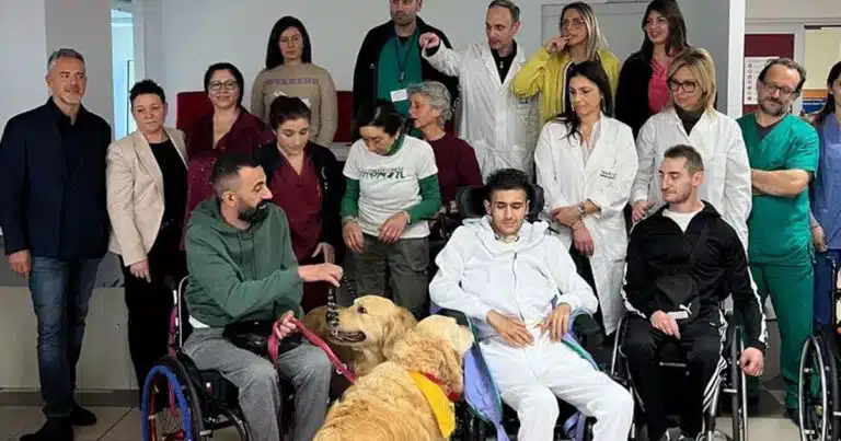 pet therapy all'ospedale di cannizzaro