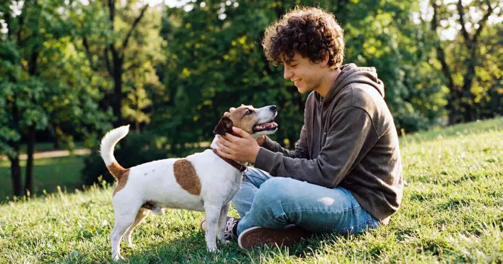 vivere con un cane migliora la salute mentale degli adolescenti